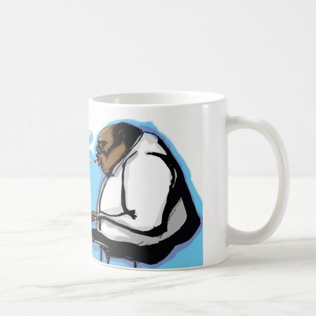 jazz piano coffee mug (Right)
