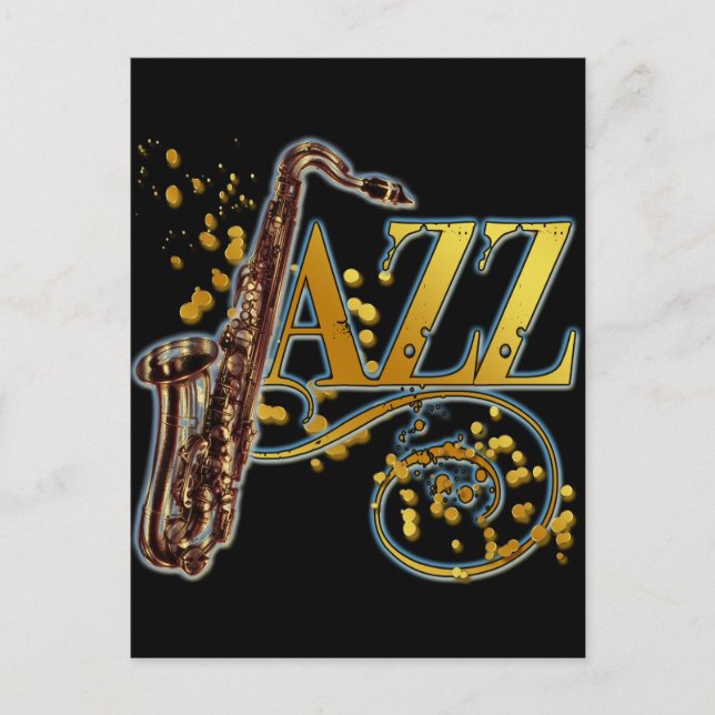 JAZZ POSTCARD (Front)