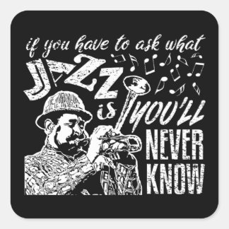 Jazz Quotes - Music Stickers