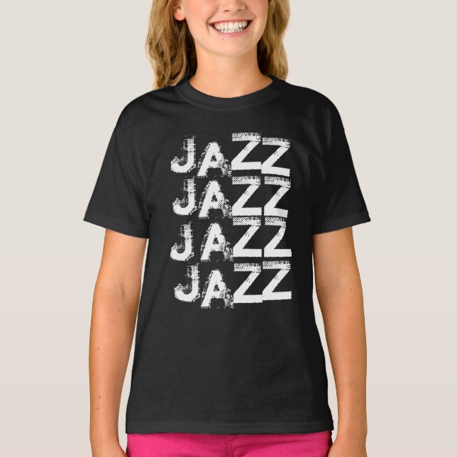 Jazz Repeat logo  T-Shirt (Front)