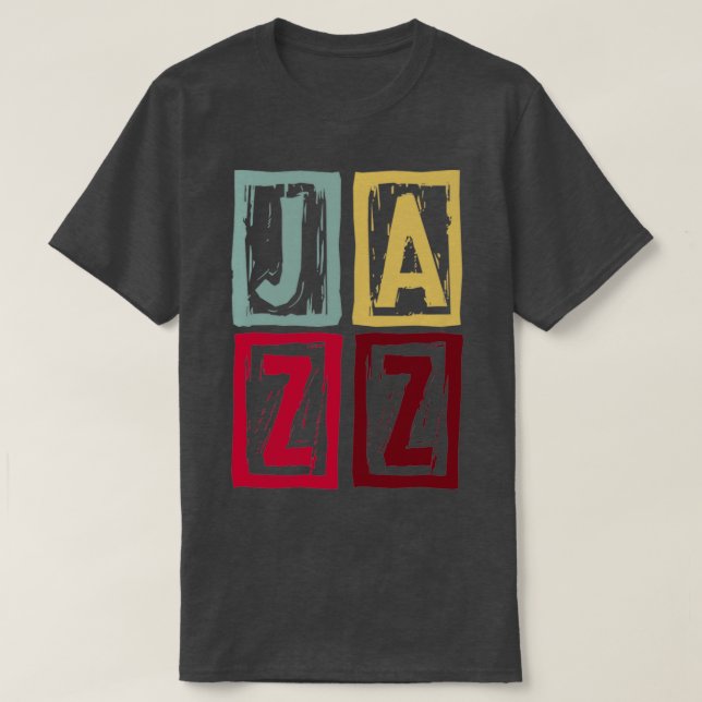 Jazz retro 2 T-Shirt (Design Front)