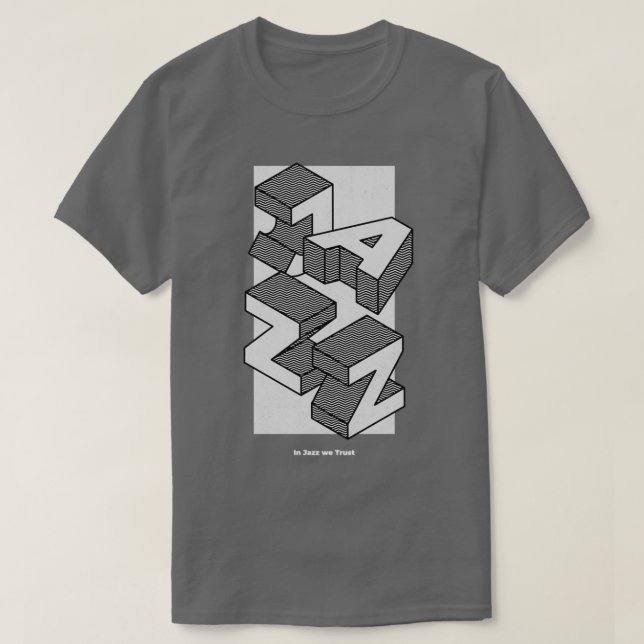 Jazz Retro Saxophonist 5 T-Shirt (Design Front)
