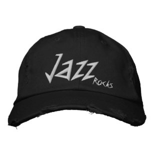 Jazz Rocks Embroidered Hat