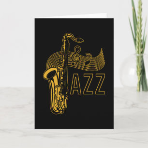 Jazz Saxophonist Gift Card