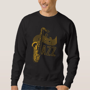 Jazz Saxophonist Gift Sweatshirt