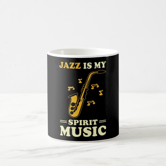 Jazz Saying Gift Coffee Mug (Center)