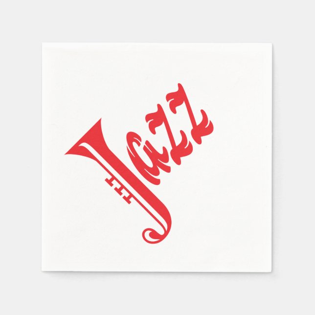 Jazz sign napkin (Front)