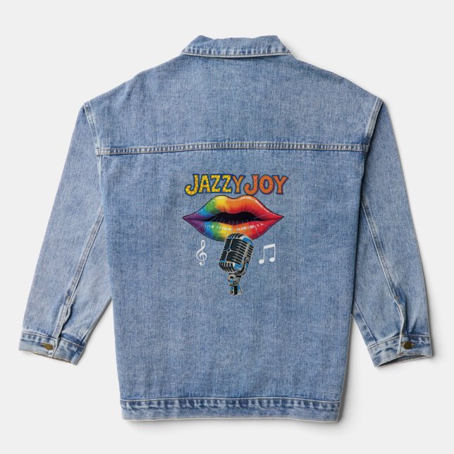 jazz singer denim jacket (Back)