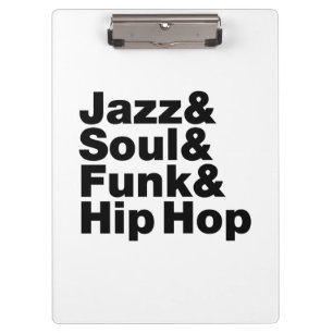Jazz & Soul & Funk & Hip Hop Clipboard