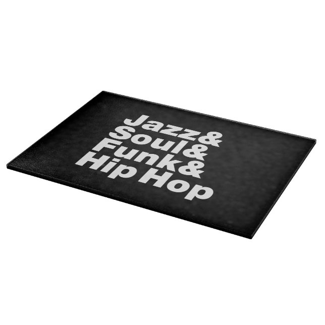 Jazz & Soul & Funk & Hip Hop Cutting Board (Corner)