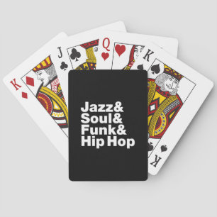Jazz & Soul & Funk & Hip Hop Playing Cards