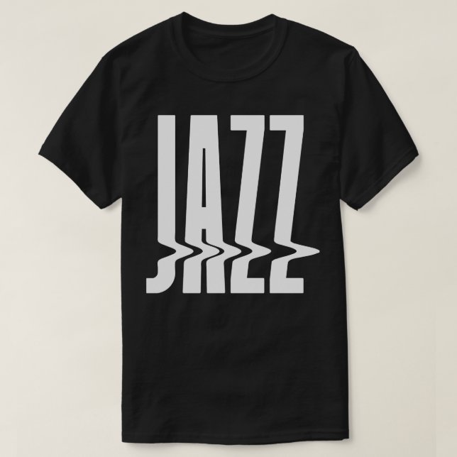 Jazz text design T-Shirt (Design Front)