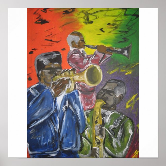 Jazz Trio Poster (Front)