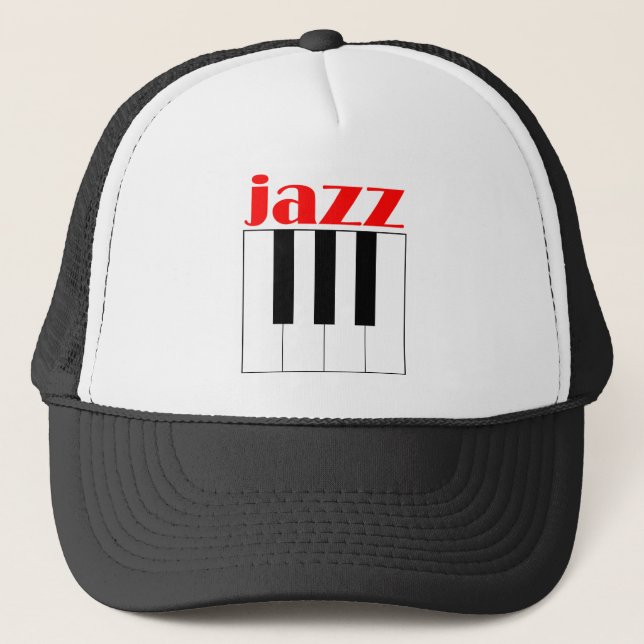 Jazz Trucker Hat (Front)
