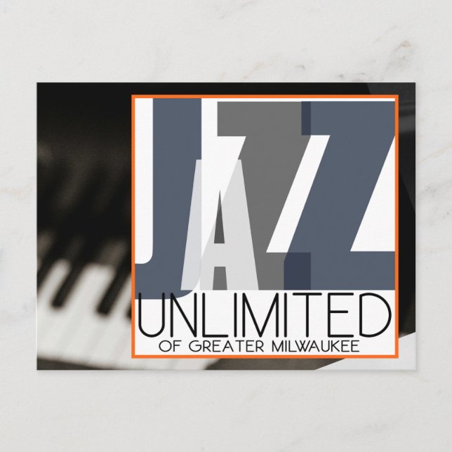 Jazz Unlimited Post Card (Front)