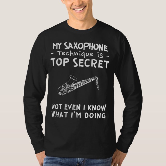 Jazz Up the Mystery of My Top Secret Saxophone Ski (Front)