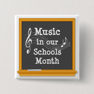 Jazz Up Your Jacket, Celebrate Music! 15 Cm Square Badge