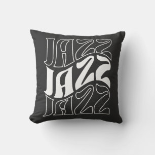 Jazz Wordmark Bold Outline Cushion