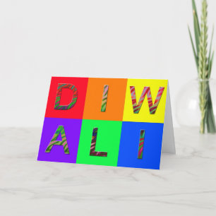 Jazzy Diwali Card
