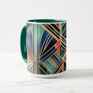 Jazzy Geometric Elegant Classic Boho Geometrical Mug