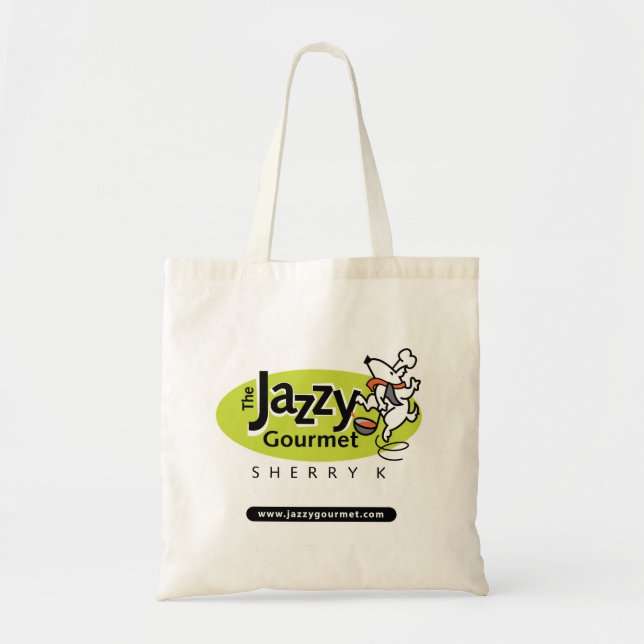 Jazzy Gourmet Tote Bag (Front)