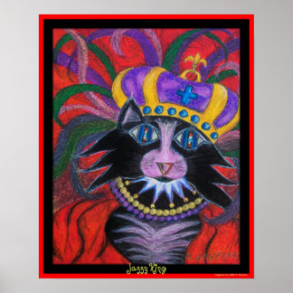 Jazzy King Poster