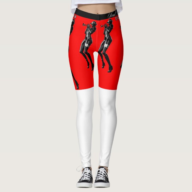 Jazzy Leggings By SoulTech Fashions (Front)