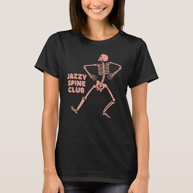 Jazzy Spine Club Scoliosis Warrior T-Shirt (Front)