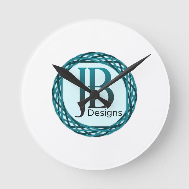 JB Designs Original Round Clock (Front)