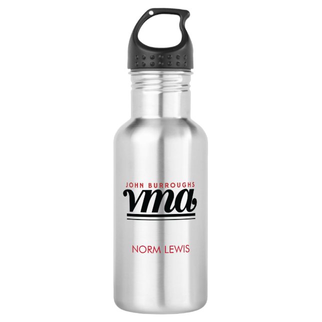 JBHS VMA Personalised Water Bottle with Year (Front)