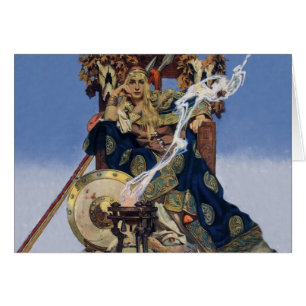JC Leyendecker Queen Maeve Celtic Warrior