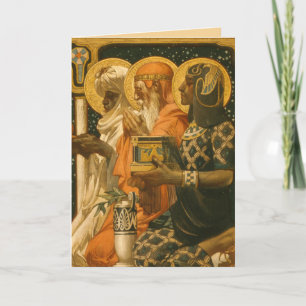 JC Leyendecker Three Wise Men Vintage Christmas Card