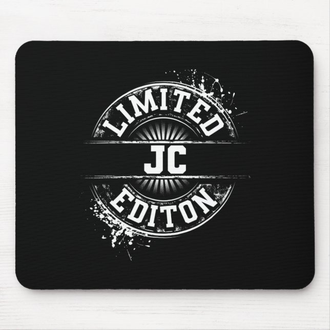Jc Limited Edition Funny Personalised Name Joke Gi Mouse Pad (Front)