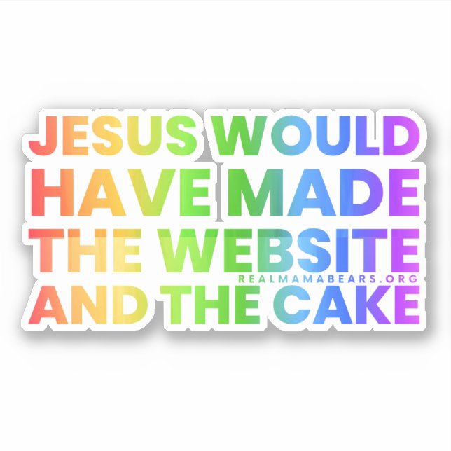 JC Would Sticker (Front)