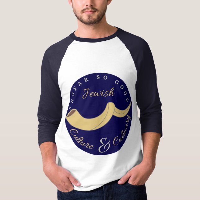 JCC NAVY Men's Baseball Shirt (Front)