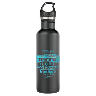 JCombs Colorado Springs, Colorado, Pikes Peak  710 Ml Water Bottle
