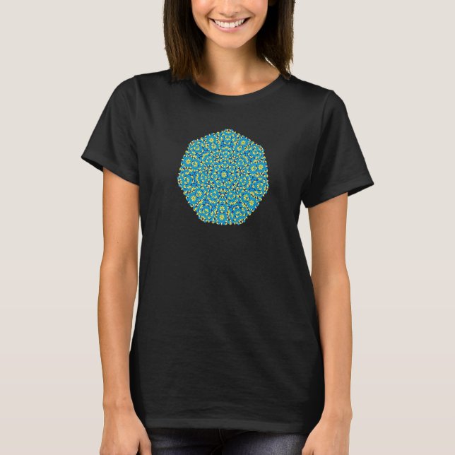 JCombs Ornamental Tiling Pattern Mandala Premium_2 T-Shirt (Front)