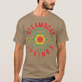 JCombs Steamboat Springs, Colorado, Snow Holiday  T-Shirt