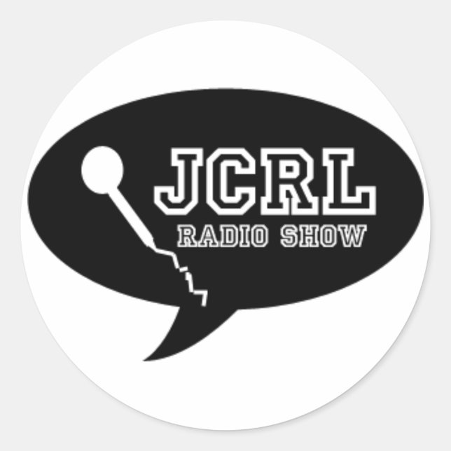 JCRLradio - Laptop Sticker (Front)