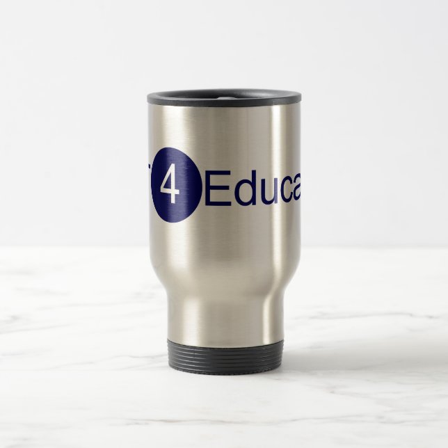 JCT4Education Stainless Steel Coffee Mug (Center)
