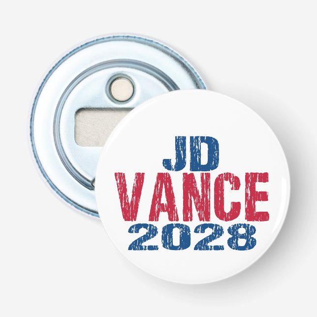 JD Vance 2028 (dis) Bottle Opener (Front)