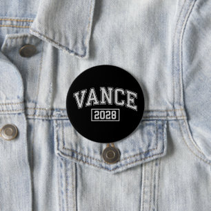JD Vance 2028 President Election Campaign Vance  7.5 Cm Round Badge