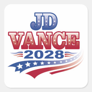 JD Vance 2028 (ssol) Square Sticker
