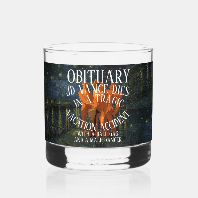 JD VANCE DIES WITH BALL GAG AND A MALE DANCER WHISKEY GLASS (Back)