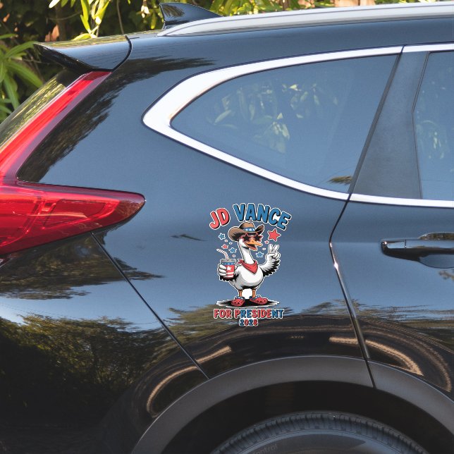 JD Vance For President 2028  Sticker (Car Side)