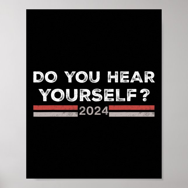 Jd Vance Interview Do You Hear Yourself Trump Vanc Poster (Front)