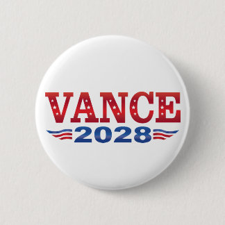 JD Vance President 2028 (bs) 6 Cm Round Badge