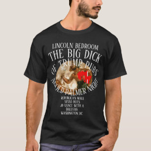 JD VANCE WITH A BALLGAG LINCOLN BEDROOM DC T-Shirt