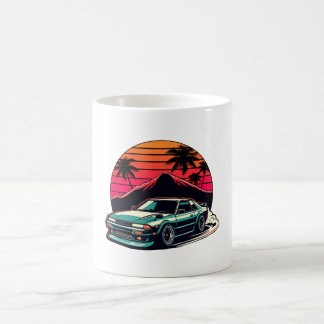 JDM car Japanese Retro Car Racing Drifting Legend Coffee Mug