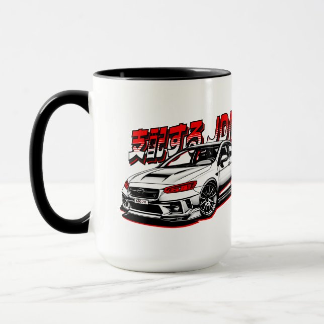 JDM Dominator Anime Style Car Mug (Left)